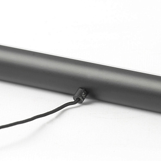 Линейно-Подвесной светильник 90*9*150 см, 1*LED*17W 4000K черный Lussole Murrieta LSP-7134