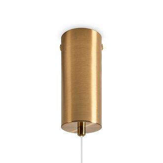 Подвесной светильник *13*47-235 см, 1*LED*6W, 3000K, Freya  FR5636PL-L6AM1, Латунь