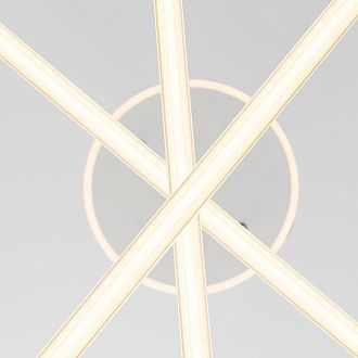 Люстра подвесная с пультом 120*13/120 см, LED 110W 3000-5500K Citilux Trent CL203730 белый