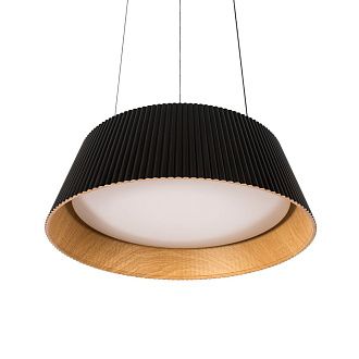 Подвесной светильник 46 см, 24W, 4000K, Loft IT Evans 10224P Black, черный