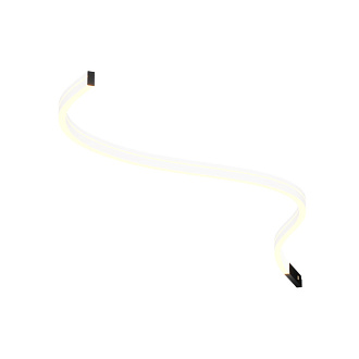 Трековый светильник 100*0,5*1 см, LED 8W 2700K Maytoni Technical Accessories for tracks Levity Flex TR186-1-8W2.7K-B черный