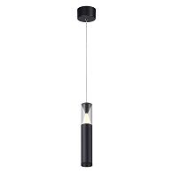 Подвесной светильник 8,5*178,5 см, *LED*7W, 3000K, Mantra Spark MAN8966, черный