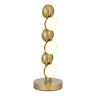 Настольная лампа 15*50 см, 1*LED*12W, 4000K, ST-Luce Monro SL6610.204.06, золото матовое