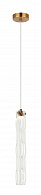 Светильник подвесной 6*6*45/150 см, 1*LED 6W Бронза Stilfort Still 2163/05/01P