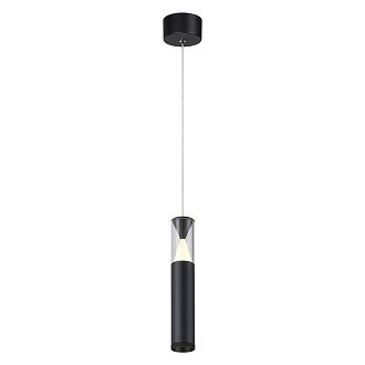 Подвесной светильник 8,5*178,5 см, *LED*7W, 3000K, Mantra Spark MAN8966, черный