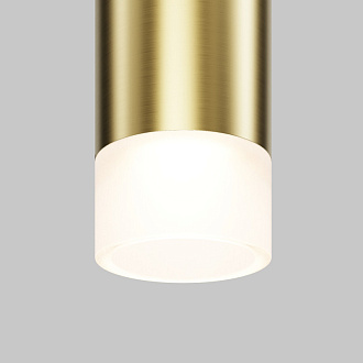 Трековый подвесной светильник 1,8*31 см, LED 3W 4000K Maytoni Technical Accessories for tracks Levity Skim TR191-1-3W4K-M-BBS черный и Латунь