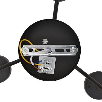 Светильник потолочный *96*29-29 см, 6*GX53 LED*7W, Lumion Natalina LUM8349/6C, черный