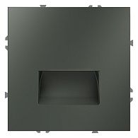 Подсветка светодиодная встраиваемая Voltum S70, титан пластик Soft touch VLS070606