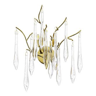 Светильник настенный 32*40 см, 2*G9*5W 4000K ST LUCE Teardrops SL1660.201.02 шампань