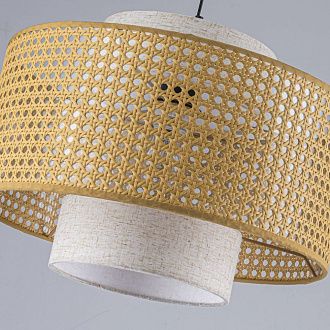 Торшер 196 см, Favourite Organicum 4768-1F, черный