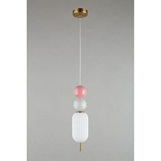 Детский светильник 10*50-150 см, 1*G9, 5W, Aployt ROSABELLA APL.320.06.01, латунный