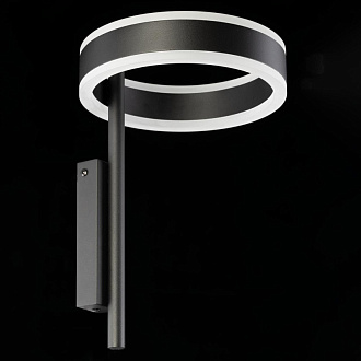 Бра 20*31 см, 20W, 4000К Citilux CL719311 Дуэт Черный