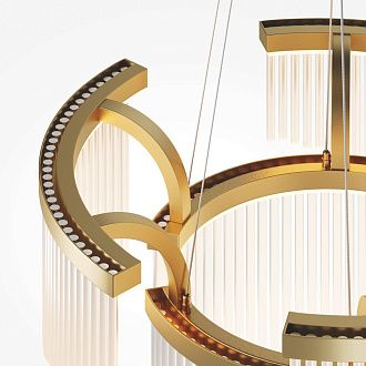 Подвесной светильник *60*47,5-339 см, *LED*25W, Maytoni Estetica MOD378PL-L25MGK, Матовое Золото
