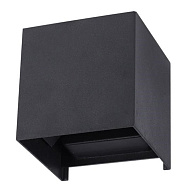 Настенный светильник 10*10*10 см, 2*LED*3W 4200K Arte Lamp Rullo A1714AL-2BK черный