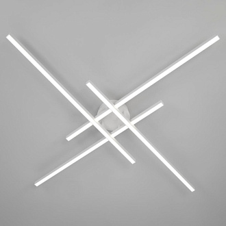 Люстра 117 см, 80W, 3000-5500K Citilux CL203140 Стиг Белый