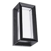 Уличный настенный светильник 30 см, 30W, 4000K, Arte Lamp Ulysses A8130AL-1BK, черный