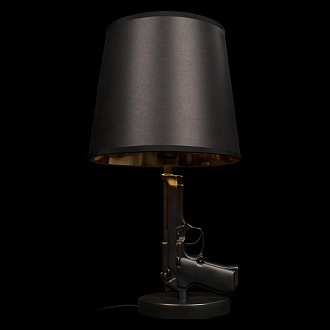 Настольная лампа 45 см, Loft It Arsenal 10136/A Dark grey, черный