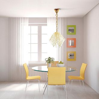 Светильник *27*60 см, 1*E27*60W, Arti Lampadari Roma Gold Roma E 1.3.P1 G, Золото