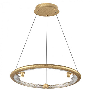 Светильник 60 см, 50W, 3000/4000/5700K, ODEON LIGHT CAYON 7002/44L, золото