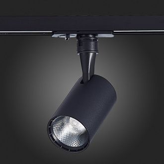 Трековый светильник 10*6 см, 10W, 4000K ST LUCE ST351.446.10.36 Матовый черный