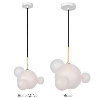 Подвесной светильник 39*31 см, 1*E14*40W LOFT IT Bolle 2030-P4 mini золото