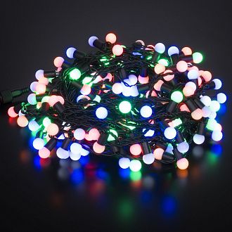 Гирлянда нить с мерцанием 20м IP65 2000 см Elektrostandard 400-104 мульти с эффектом мерцания 20м IP65