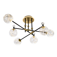 Светильник 75*75*40 см, LED 40W, 3000 / 6000K, Золото, Чёрный MODELUX ML.6079.6