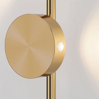 Светильник настенный светодиодный 97 см, 5W, 3000K, Elektrostandard Illume 3000K 40154/LED, латунь