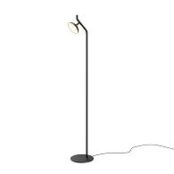 Торшер 135 см, 9W, 3000K, Maytoni Vita MOD451FL-L8B3K, черный