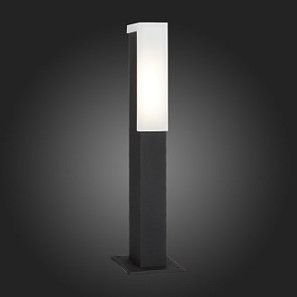 Светильник уличный наземный 8*5 см, 6W 4000K ST LUCE POSTO SL096.405.02 Черный