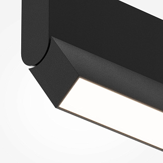 Накладной светильник 22*2,3*8,8 см, LED, 12W, 4000К, Maytoni Technical Basis Rot C133CL-12W4K-B черный