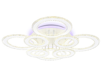 Светильник 75*75*12 см,  208W, 3000К, белый Ambrella Acrylica Original FA8854