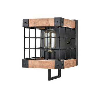 Бра 18*15*23 см, 1*E27 античный черный Vele Luce Lucca VL6062W01