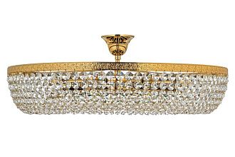Люстра потолочная *60*13 см, 8*LED*W, K, Arti Lampadari Favola Gold Favola LE 1.4.60.502 G, Золото