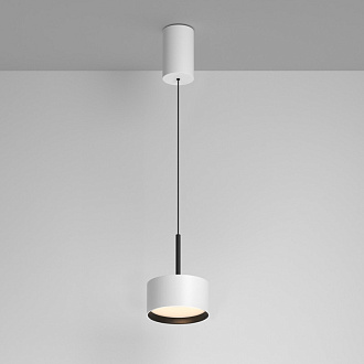 Светильник 12 см, 12W, 3000K, Maytoni Glare P102PL-12W3K-W, белый