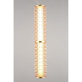 Подвесной светильник 15*105-210 см, 1*LED, 29W, 3000K, Aployt Ozann APL.331.26.29, золотой