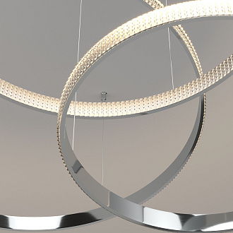 Светильник 114*93*110 см, *LED, 100W, 3300;4200;6500 Eurosvet Posh 90175/3, хром