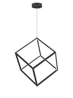 Люстра L450 x W450 x H1200, мм, 30W 4000K, BLACK (Черный) NewRgy DW-801-400 BLACK