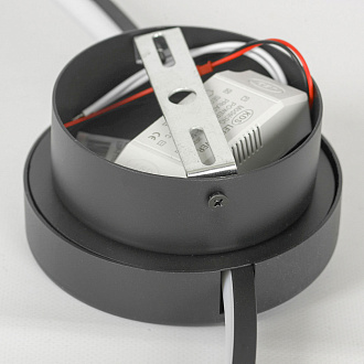 Потолочный светильник 85*6 см, 1*led*30W 3000K Lussole Lowell LSP-7110 черный