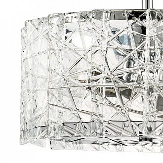 Люстра подвесная Lightstar Varese 731034, хром, диаметр 30 см