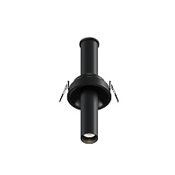 Встраиваемый светильник 3*21,6 см, LED 7W 4000K Maytoni Technical Focus T C140RS-L200-7W4K-B черный, вр 7,5 см