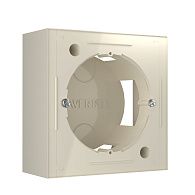 W8000003/ Коробка для накладного монтажа (слоновая кость) Werkel 4690389170836