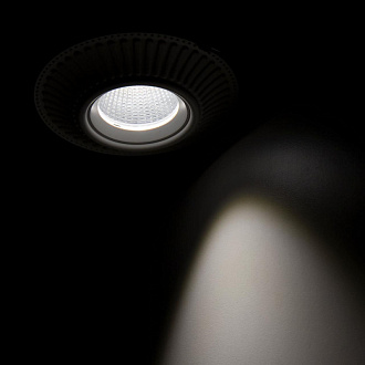 LED светильник 10 см, 7W, 3500K, Citilux Дзета CLD042NW0, белый полимер, вр 8 см