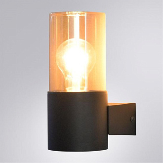 Настенный светильник 14*9*21 cм, 1*E27*40W Arte Lamp Seginus A6515AL-1BK черный