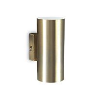 Светильник настенный ideal lux Look AP2 макс.2х28Вт Е27 Латунь ант. 164823.  см