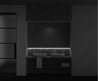 Трековый светильник 2,6*11,6*2,8 см, LED 6W, 4000К, Белый Maytoni Basis Grid TR084-1-6W4K-W