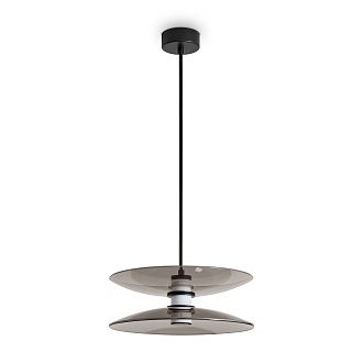 Подвесной светильник 25-212 см, LED*6W, 3000K, Freya Tower FR5537PL-L6B1, Черный