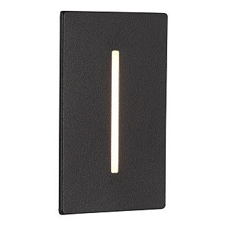 Светильник для ступеней 10,7*6,4*2,6 см, *LED*3W, 3000K, ST-Luce Slim SL9519.408.01, черный