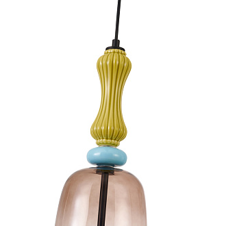 Подвесной светильник 15*180 см, LED, 9W, 4000К, Favourite Dolci 4463-1P черный