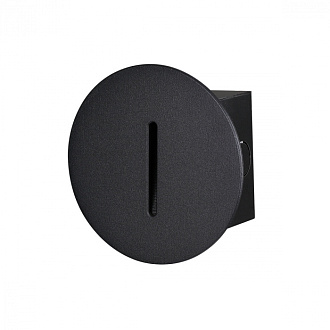 Подсветка лоя лестниц 11 см, 3W, 3000K, Odeon Light 7051/3WL, черный